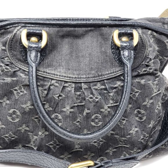 Louis Vuitton Neo Cabby MM Monogram Denim Hand Bag - Picture 5 of 14